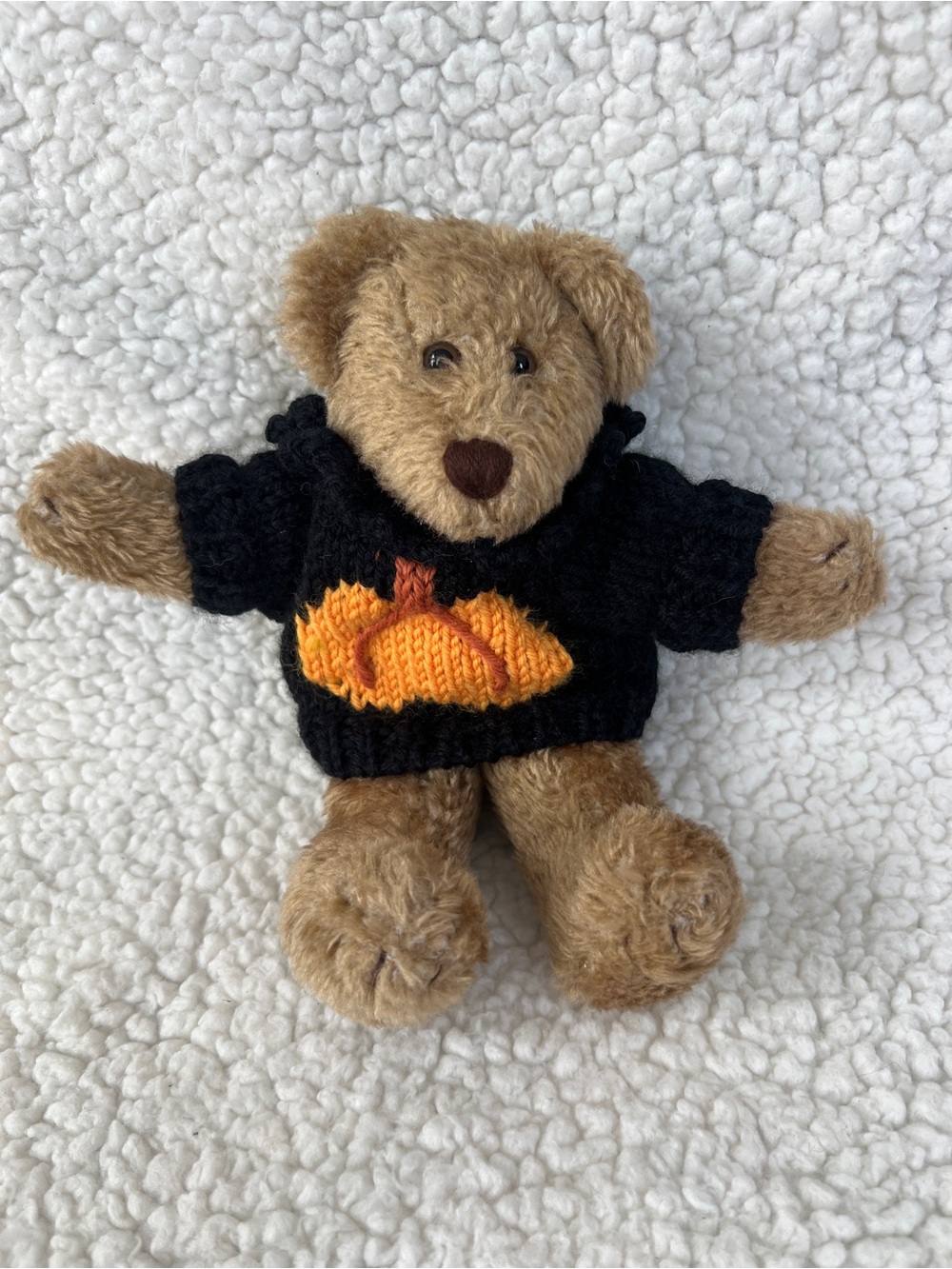 Vintage Boyds Bears, Halloween, Archive Collection, knit, pumpkin, 1990s